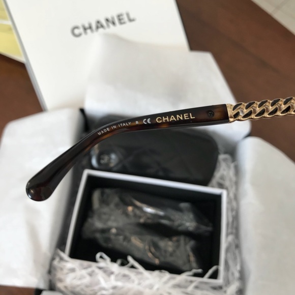 ❌❌SOLD❌❌ CHANEL Women’s Sunglasses Havana Brown - Picture 3 of 8